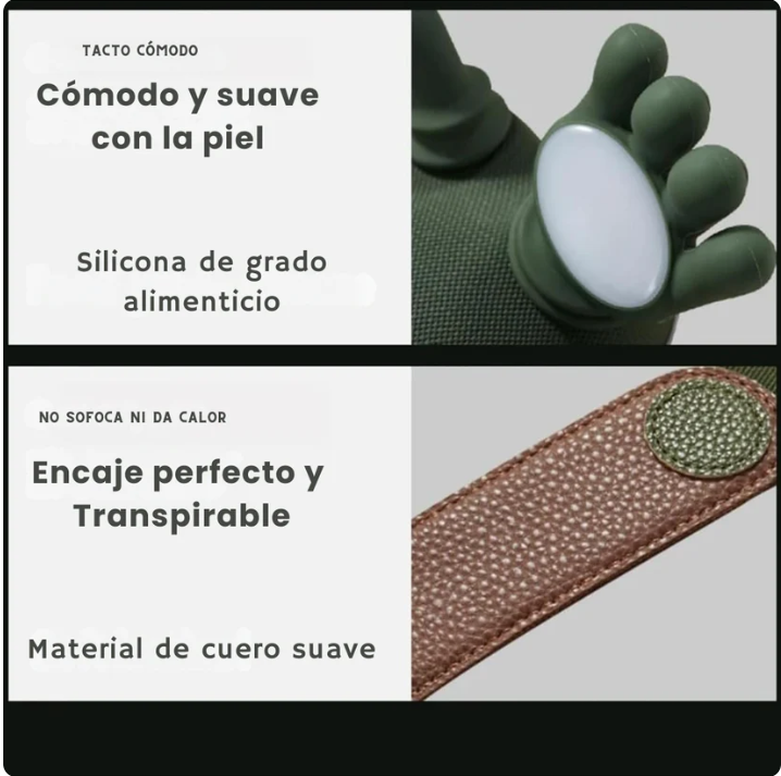 Masajeador de Cuello con Manos Reales 3D